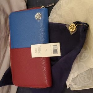 Tory Burch Color Block Wallet